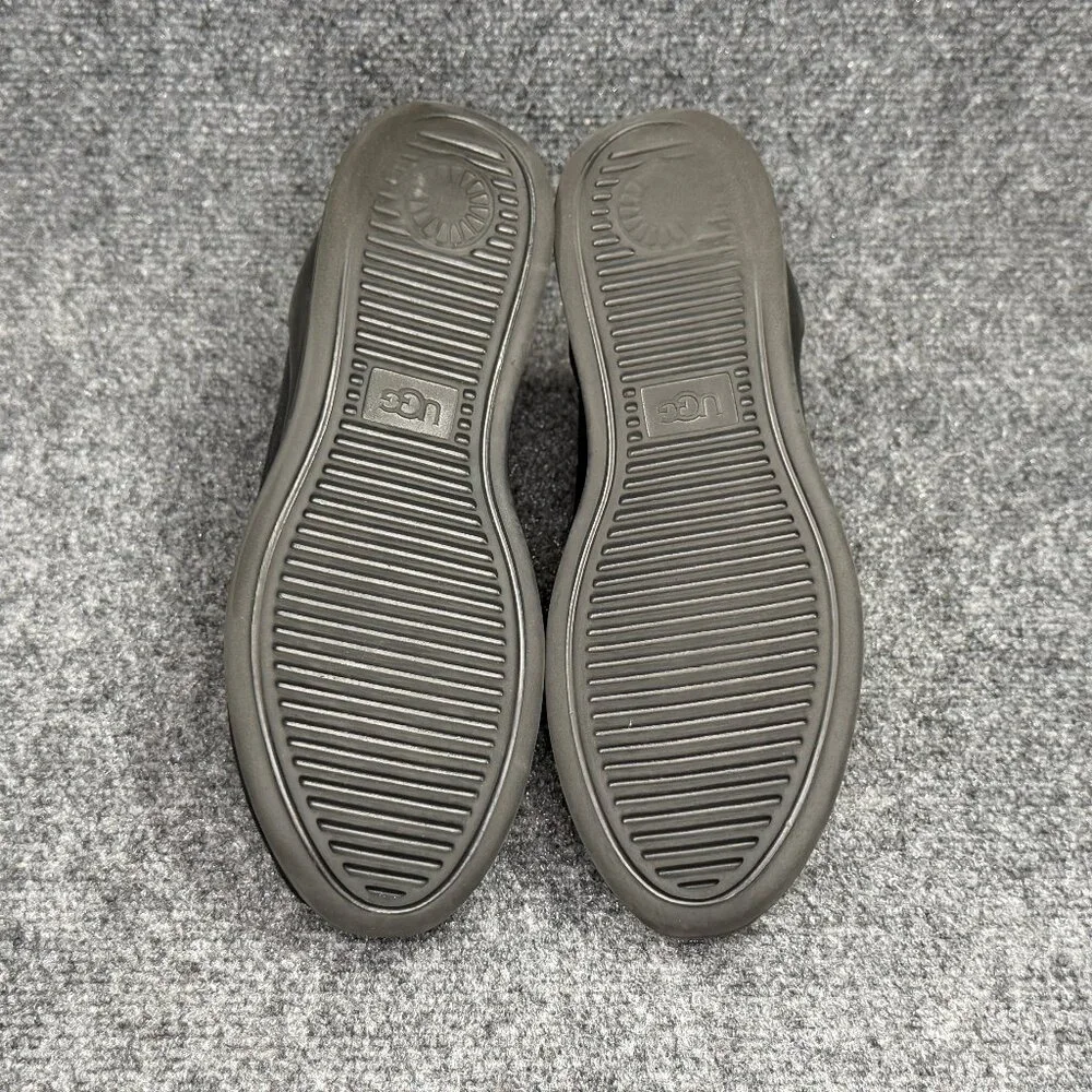 UGG Neutra Slip On Shoes Women's Size 6‎ Black Neoprene Graphic Logo Athletic